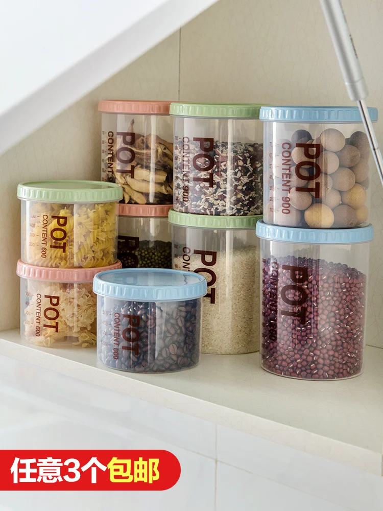 Food Snacks In Japan - Home Küche transparente Snack Aufbewahrungsbox Lagertank