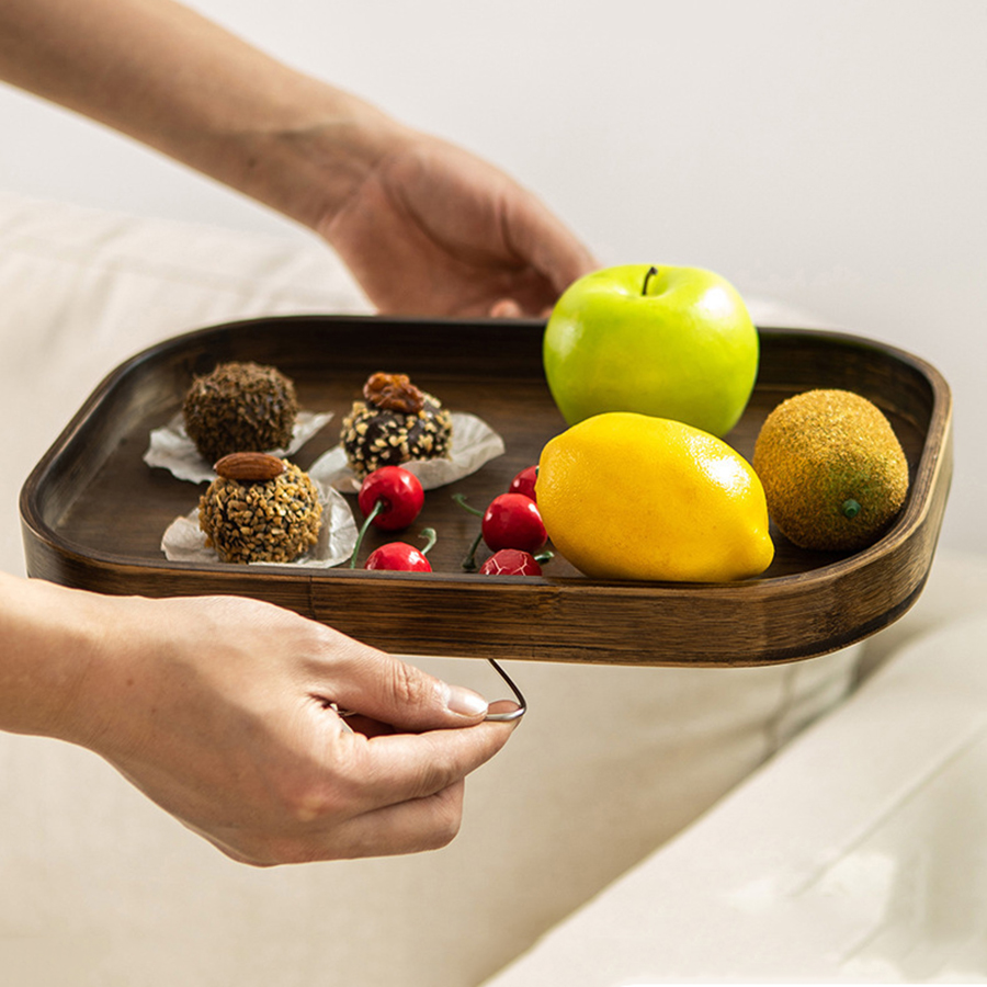 Mehrzweck-Bambus-Tablett, Aufb – Food Snacks In Japan Bewertung und Preis