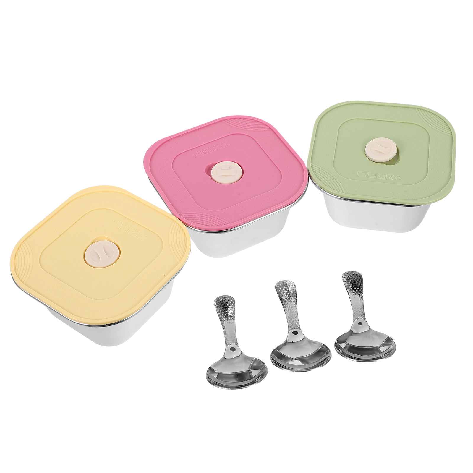 3-teiliges Set aus Edelstahl-S – Food Prep Snacks Bewertung und Preis