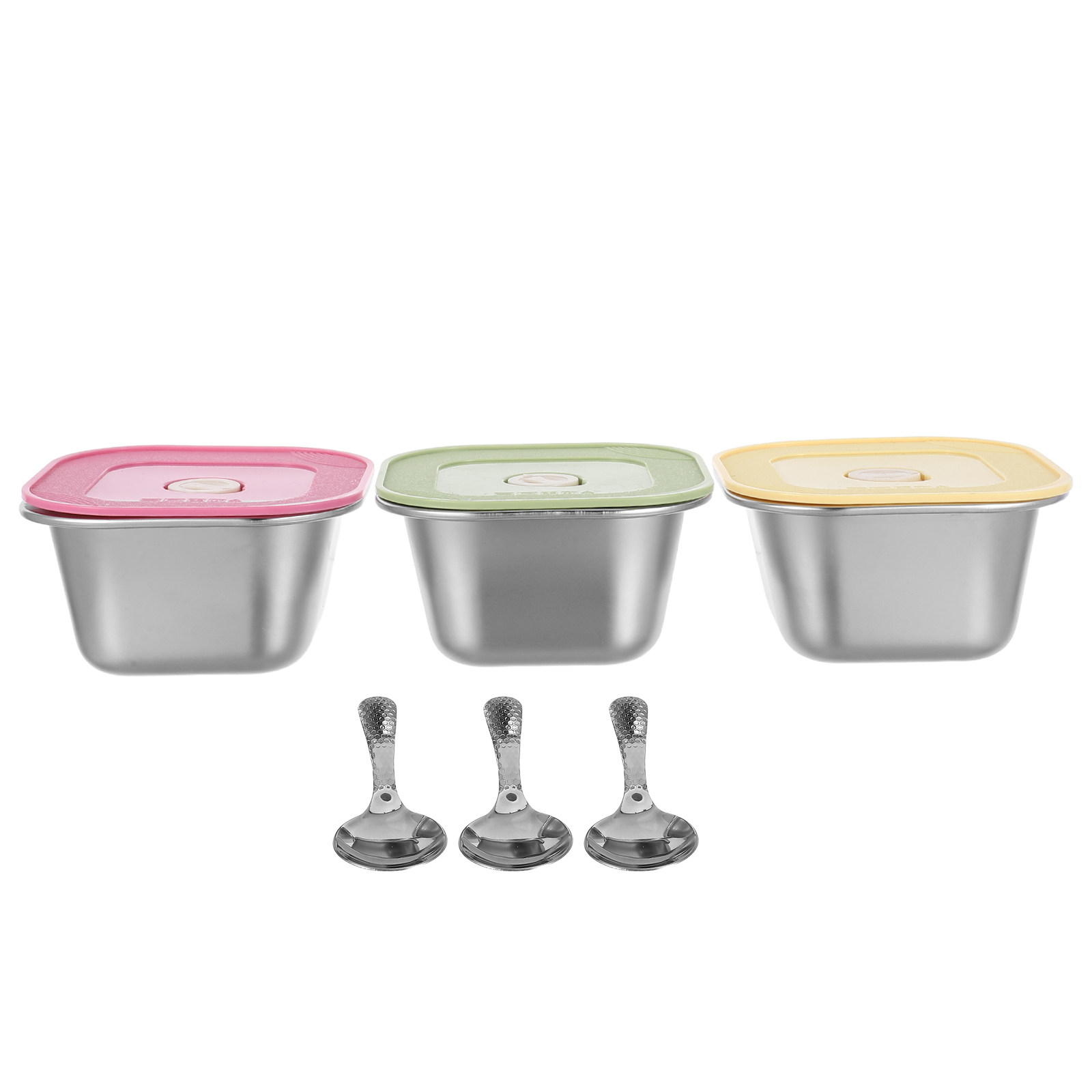 3-teiliges Set aus Edelstahl-S – Food Prep Snacks Bewertung und Preis