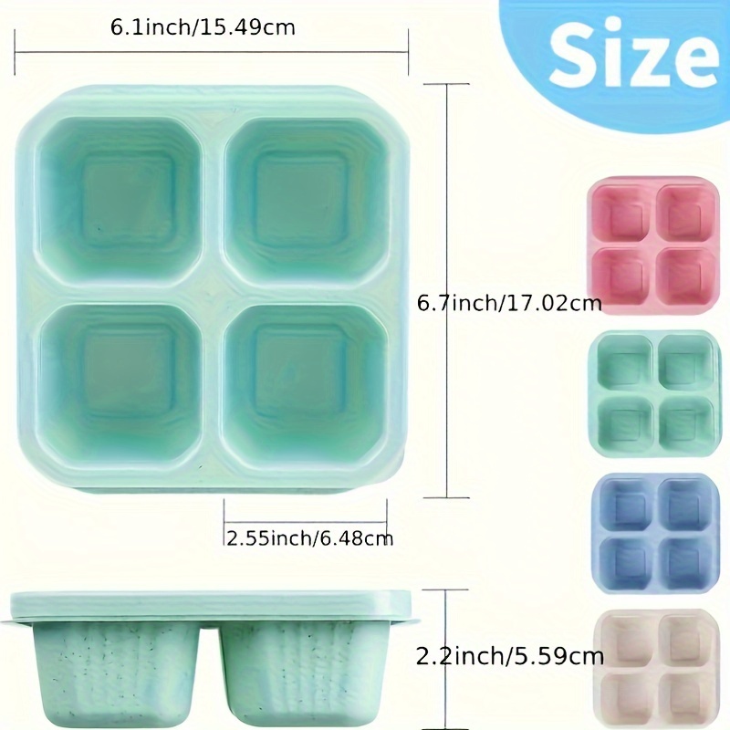 Set mit 2 wiederverwendbaren S – Food Prep Snacks Bewertung und Preis