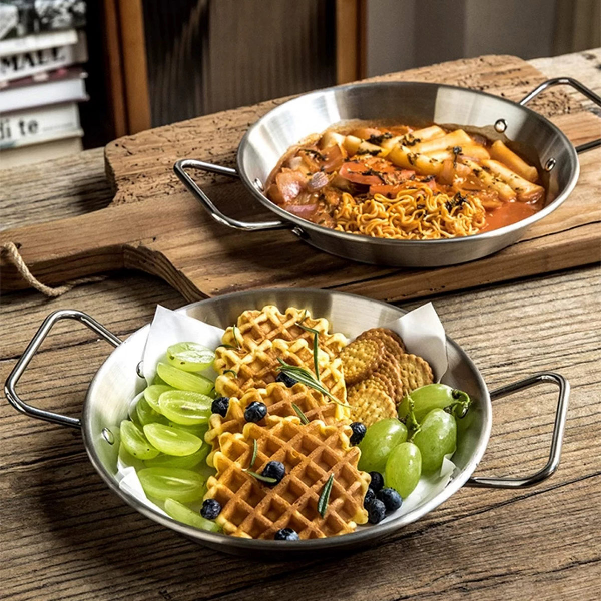 Edelstahl-Meeresfrüchtetopf mi – Korean Food Snacks Bewertung und Preis