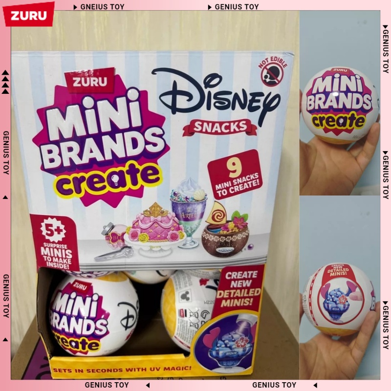 ZURU Mini Brands Create Disney – Food Snacks Brands Bewertung und Preis