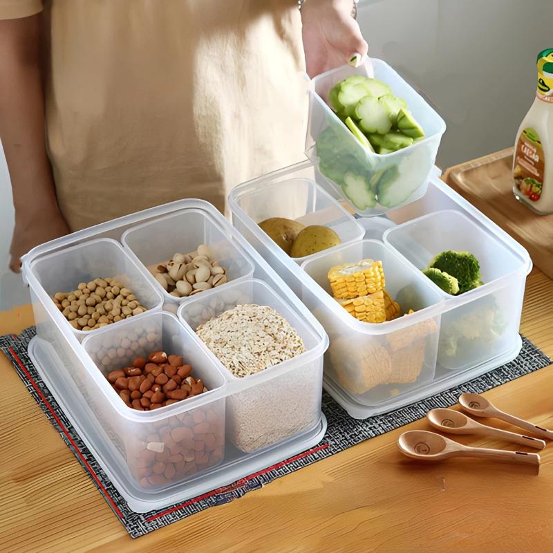 4-in-1 Kühlschrank-Frischhalte – Food Prep Snacks Bewertung und Preis