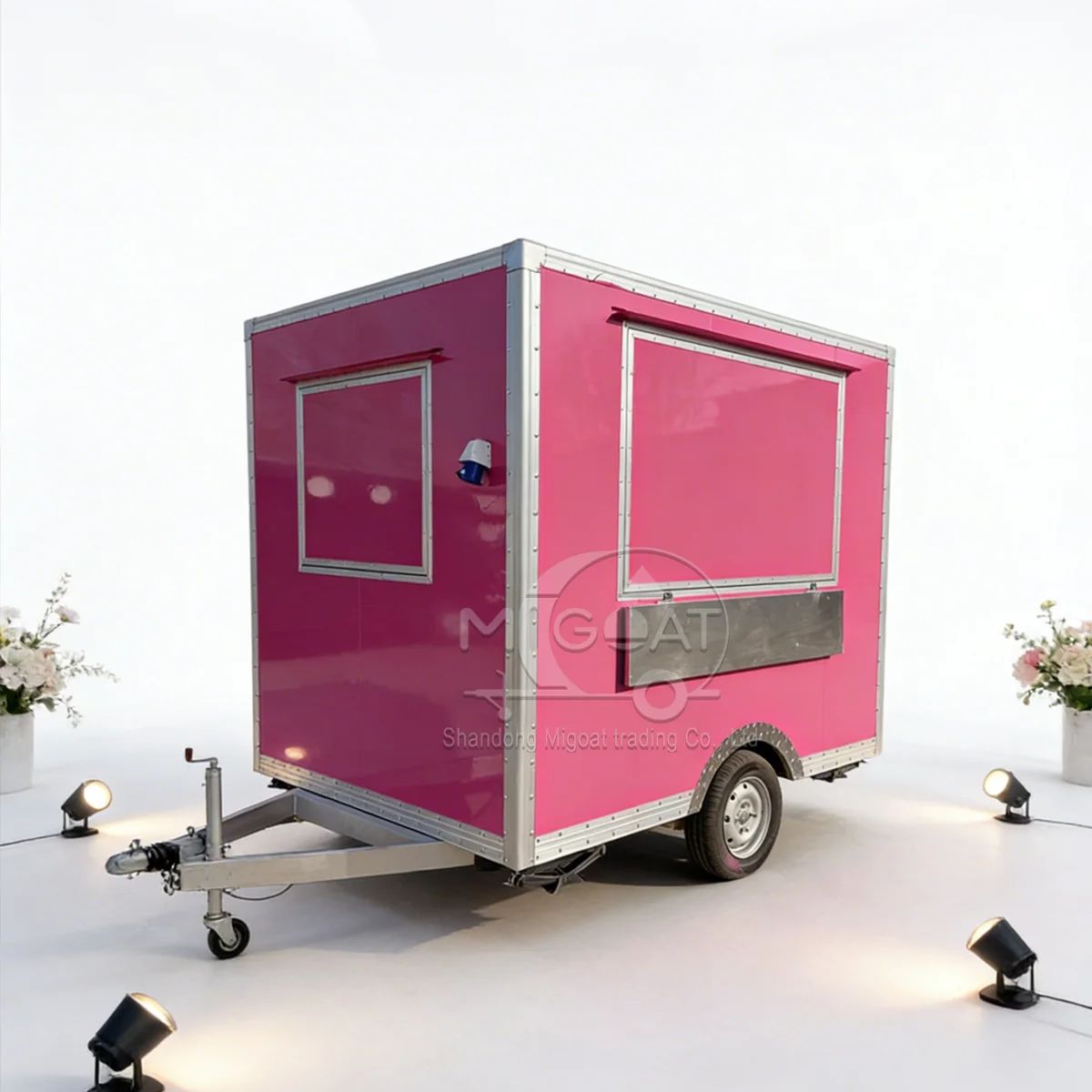 Trendiger Rosa Mobiler Food Tr – Food E Snacks Bewertung und Preis