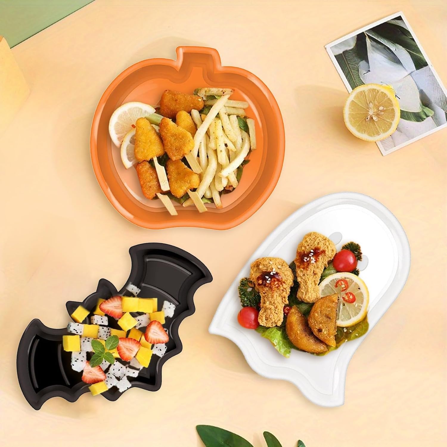 Wiederverwendbares Halloween-T – Food Halloween Snacks Bewertung und Preis