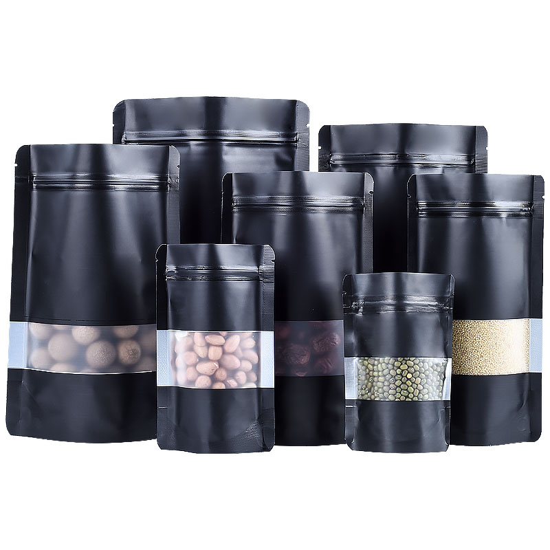 100PCS Stand-up Matte Schwarz  – Food Halloween Snacks Bewertung und Preis