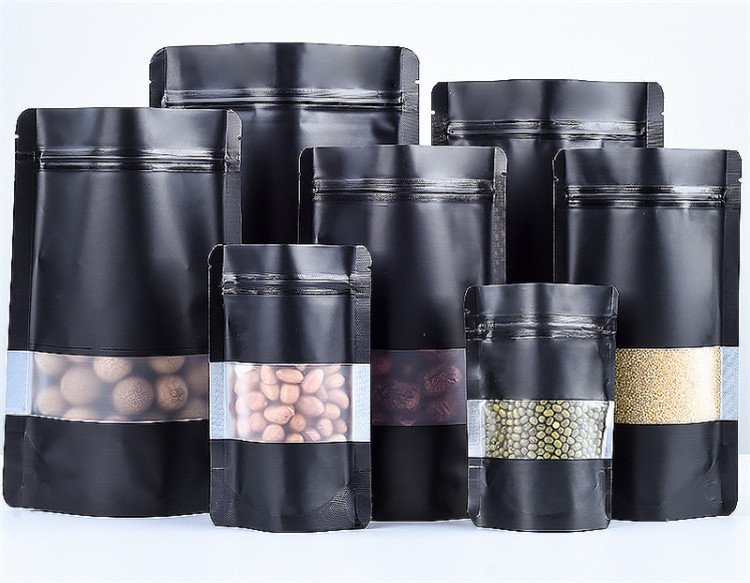 100PCS Stand-up Matte Schwarz  – Food Halloween Snacks Bewertung und Preis