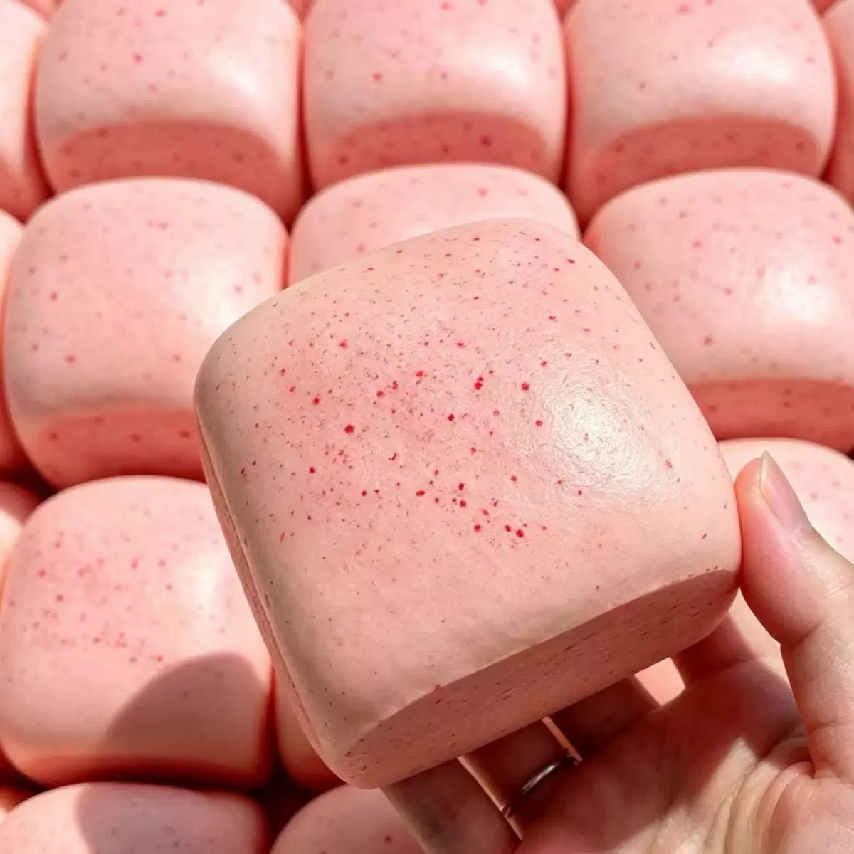 PU Slow Rising Sticky Cube Squ – Korean Food Snacks Bewertung und Preis