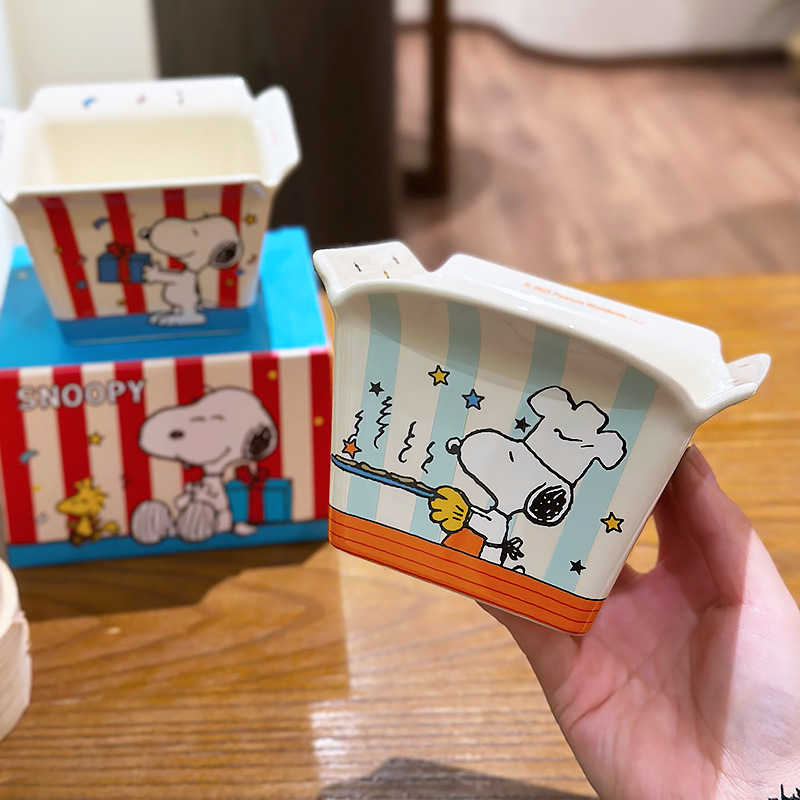 Snoopy Co-Branded Keramik-Popc – Food Snacks Brands Bewertung und Preis