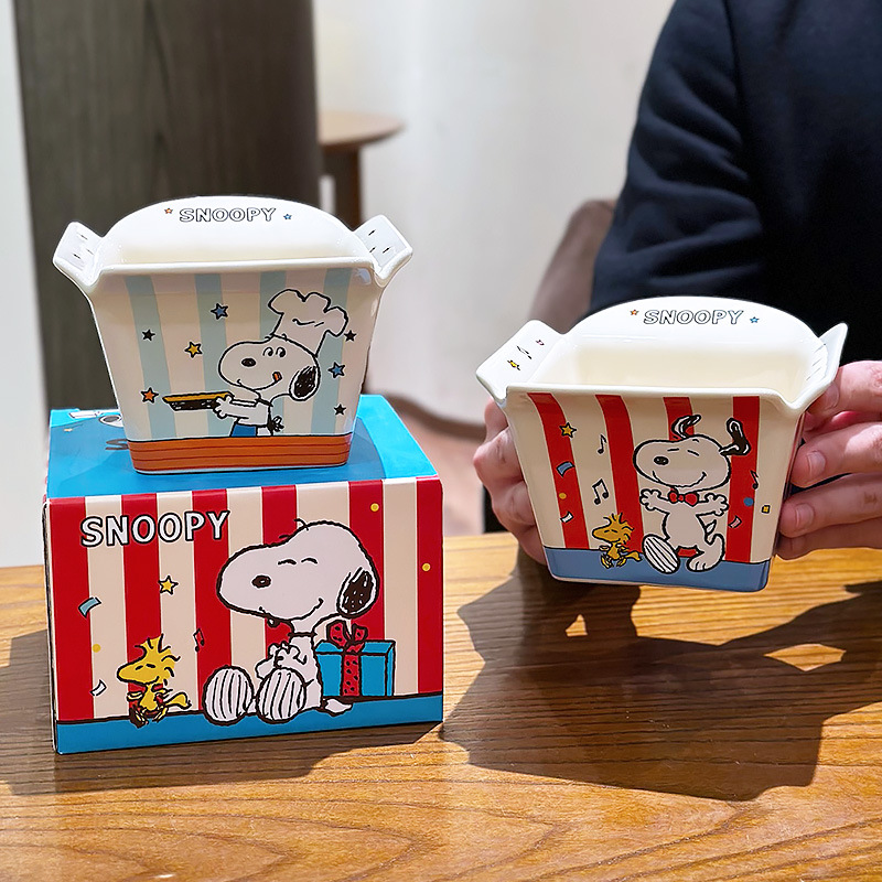 Snoopy Co-Branded Keramik-Popc – Food Snacks Brands Bewertung und Preis