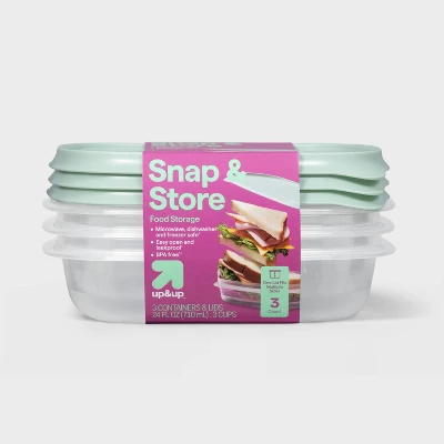 2026 Neu 3er-Pack 24oz Quadrat – Food Prep Snacks Bewertung und Preis